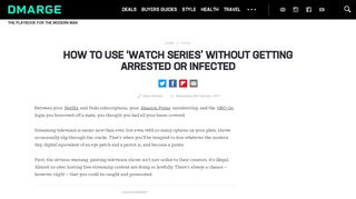 
                            1. How To Use Watch Series - A Total Novice's Guide - D'Marge