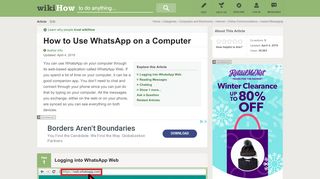 
                            13. How to Use WhatsApp on a Computer: 14 Steps (with Pictures)