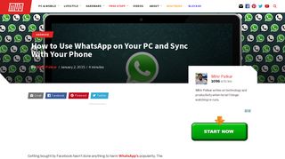 
                            8. How to Use WhatsApp on Your PC and Sync With Your Phone