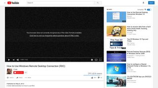 
                            2. How to Use Windows Remote Desktop Connection (RDC) - YouTube