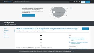 
                            6. How to use WP-REST API to login user and get user data for Android ...