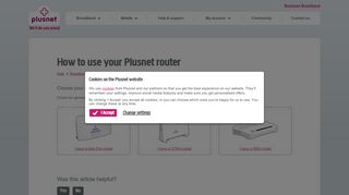 
                            3. How to use your Plusnet router | Help & Support - Plusnet