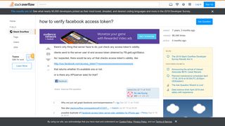 
                            12. how to verify facebook access token? - Stack Overflow