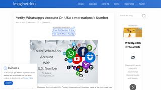 
                            9. How To Verify WhatsApps Account on USA (International) number?