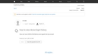 
                            4. how to view device login history - Apple Community