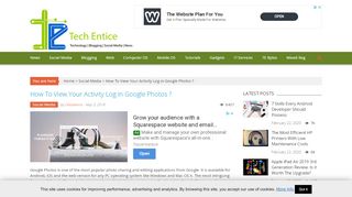 
                            11. How To View Your Activity Log in Google Photos ? - TechEntice
