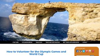 
                            9. How to Volunteer for the Olympic Games & World Cup