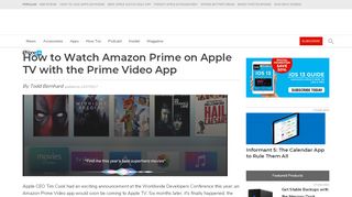 
                            13. How to Watch Amazon Prime on Apple TV with the Prime Video App ...