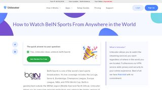 
                            12. How to Watch BeIN Sports From Anywhere in the World - Unlocator