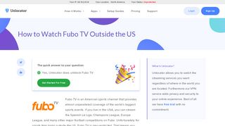 
                            9. How to Watch Fubo TV Outside the US - Unlocator