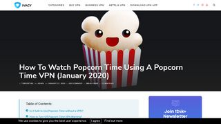 
                            1. How to Watch Popcorn Time using a Popcorn Time VPN 2018