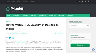 
                            13. How to Watch PTCL SmartTV on Desktop & Mobile - Pakorbit
