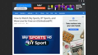 
                            8. How to Watch Sky Sports, BT Sports, and More Live for Free on iOS ...