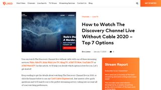 
                            12. How to Watch The Discovery Channel Without Cable - Your Top 5 ...