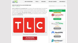 
                            6. How to Watch TLC Go outside USA? - The VPN Guru