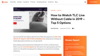 
                            9. How to Watch TLC Without Cable - Your Top 7 Options - Flixed