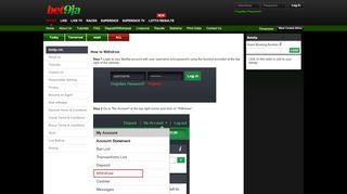 
                            4. How to Withdraw - Bet9ja Nigeria Sport Betting,Premier League ...