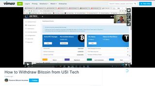 
                            8. How to Withdraw Bitcoin from USI Tech on Vimeo