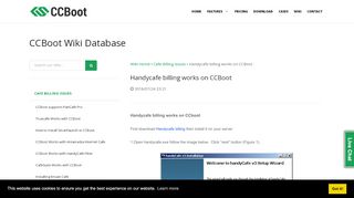 
                            11. How to work handycafe billing on ccboot - CCBoot v3.0 Diskless Boot ...