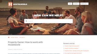 
                            4. How to work with Hostelworld. – Hostelworld.com