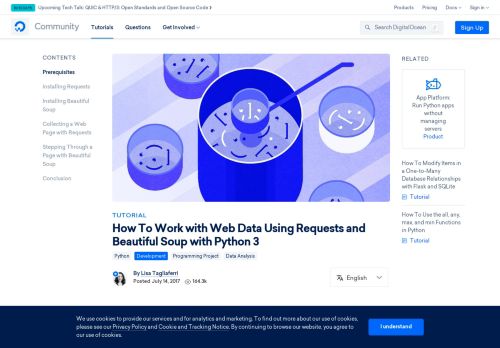 
                            3. How To Work with Web Data Using Requests and Beautiful Soup with ...