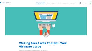 
                            12. How to Write Great Web Content: Your Ultimate Guide - Express Writers