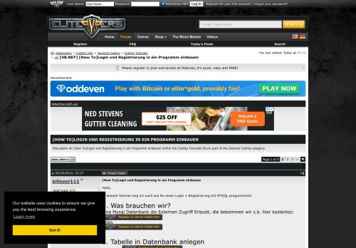 
                            2. [How To]Login und Registrierung in ein Programm einbauen - ElitePvPers