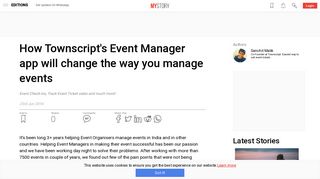 
                            11. How Townscript's Event Manager app will change the way you ...