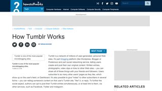 
                            10. How Tumblr Works | HowStuffWorks