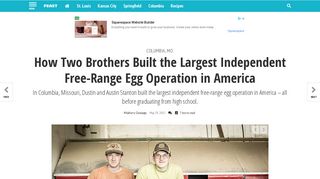 How Two Brothers Built the Largest Independent Free-Range Egg ...
