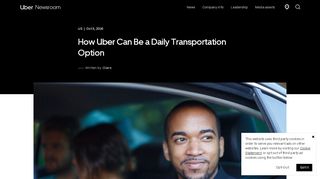 
                            8. How Uber Can Be a Daily Transportation Option | Uber Newsroom US