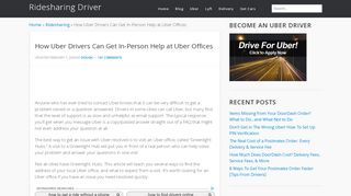 
                            9. How Uber Drivers Can Get In-Person Help at Uber Offices ...