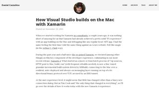 
                            9. How Visual Studio builds on the Mac with Xamarin - Daniel Cazzulino