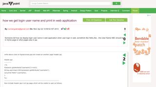 
                            11. how we get login user name and print in web application | 2618 ...