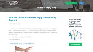 
                            11. How We Let Multiple Users Reply via One eBay Account - ChannelReply