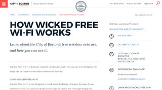 
                            8. How Wicked Free Wi-Fi Works | Boston.gov