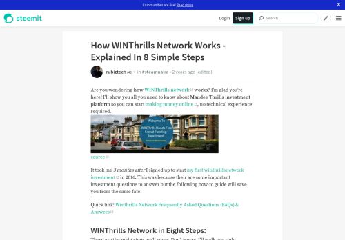 
                            8. How WINThrills Network Works - Explained In 8 Simple Steps — Steemit