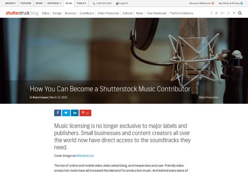 
                            2. How You Can Become a Shutterstock Music Contributor