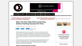 
                            11. How You Can Take Citrix eLearning Online Training Courses For Free