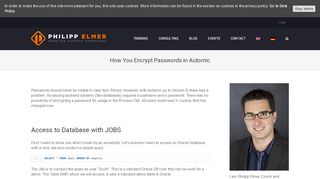 
                            12. How You Encrypt Passwords in Automic - Philipp Elmer