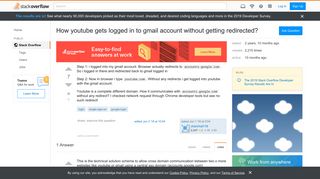 
                            4. How youtube gets logged in to gmail account without getting ...