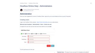 
                            8. HowNow Online Help - Administrators - Atlassian