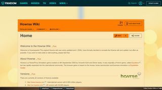 
                            12. Howrse Wiki - FANDOM