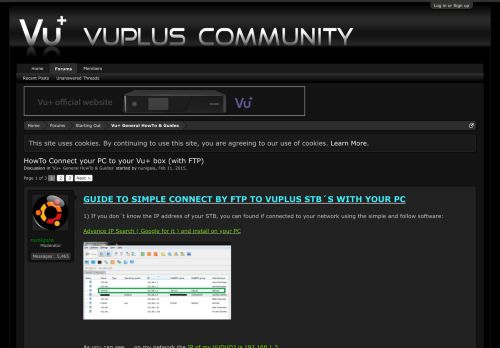 
                            5. HowTo Connect your PC to your Vu+ box (with FTP) | VuPlus Community