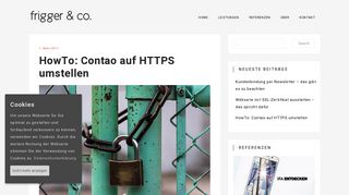 
                            10. HowTo: Contao auf HTTPS umstellen - frigger & co.