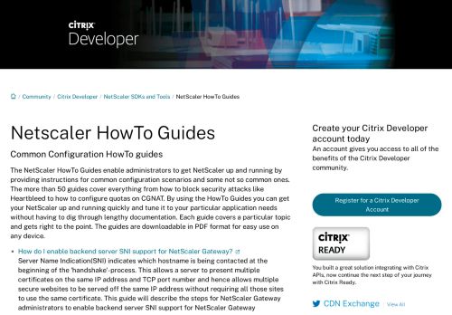 
                            13. HowTo Guides - Citrix