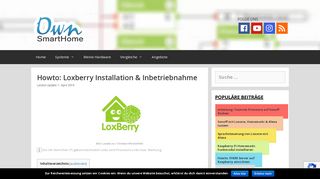 
                            6. Howto: Loxberry Installation & Inbetriebnahme › OwnSmartHome.de