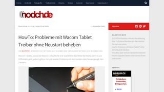 
                            6. HowTo: Probleme mit Wacom Tablet Treiber ohne Neustart ... - Nodch