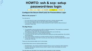 
                            12. HOWTO: ssh & scp: setup password-less login