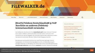 
                            9. [HowTo] Telekom DeutschlandLAN ip VoIP Anschluss an anderem ...